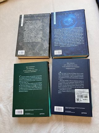 Lote 7 libros novela juvenil ficción -fantasía