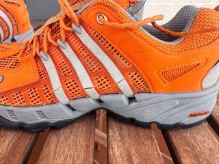 Zapatillas Adidas Climacool Naranja y Gris