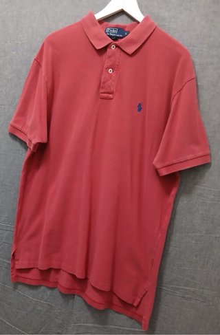 ralph lauren polo size L coral