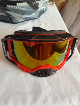 Casco y gafas de Motocross Nuevo Talla S