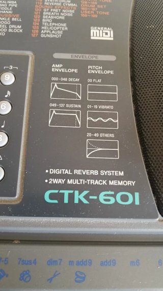 Teclado Casio CTK-601
