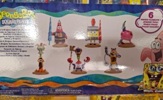 Set 6 Figuras Bob Esponja