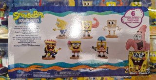 Set 6 Figuras Bob Esponja