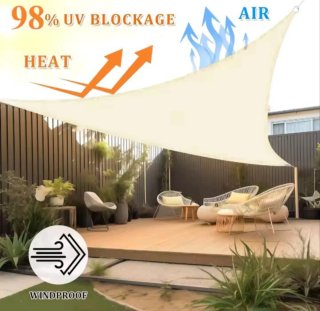 Nuevo Toldo Vela Beige  3 x 3