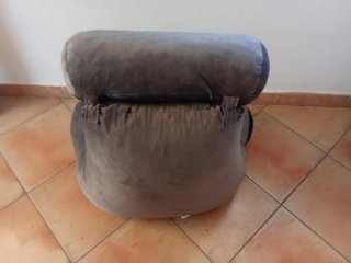 Cuscino schienale grigio