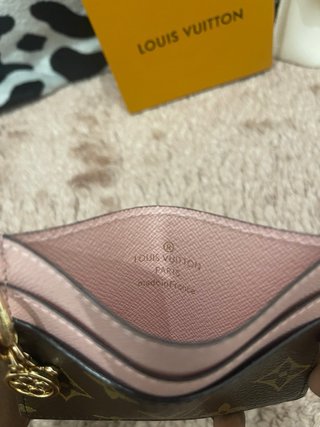 Carteira Louis Vuitton Monograma Rosa e Marrom