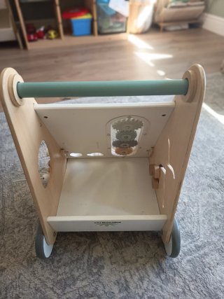 Carrito madera actividades bebé
