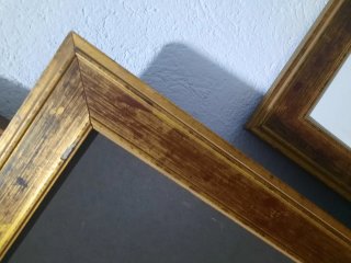 2 Marcos de madera decorativos