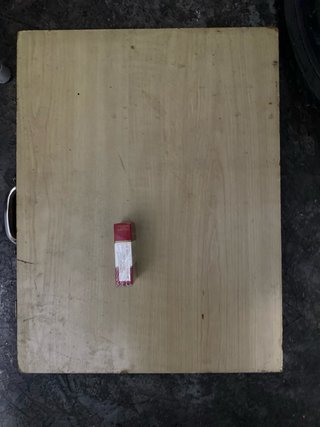 Maleta grande madera Bellas Artes