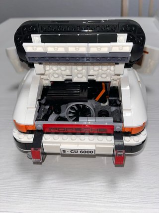 Coche Porsche 911 Lego Blanco