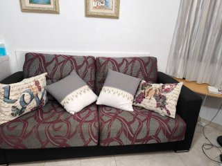Divano Letto 3 Posti + Materasso 140cm