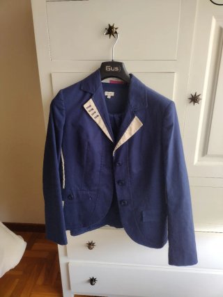 Top Hoss Intropia Azul Talla M y americana azul