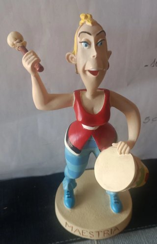 Figura resina Maestria 33 Astérix Plastoy Atlas