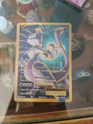 Carta Pokémon Mewtwo EX 180 PS