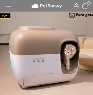 Arenero Autolimpiable SNOW+
