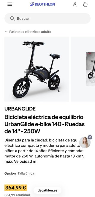 Bicicleta Eléctrica UrbanGlide E-Bike 140