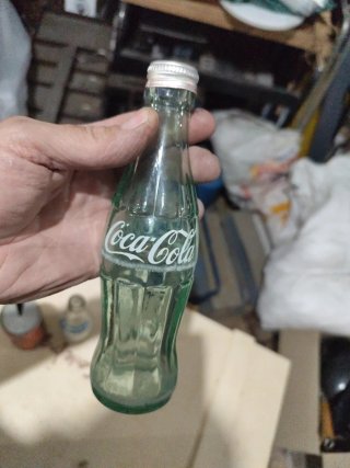 Lote Botellas Coca-Cola y Fanta Antiguas