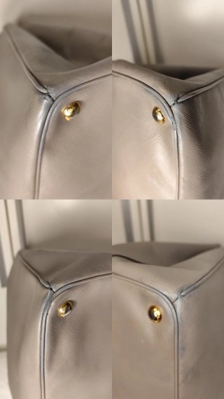 Borsa Prada Galleria Large Grigia