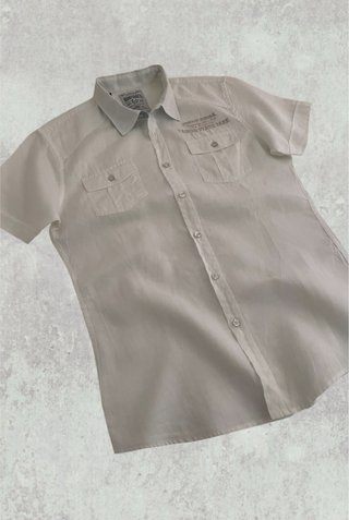 Camicia Wampum lino - Uomo L