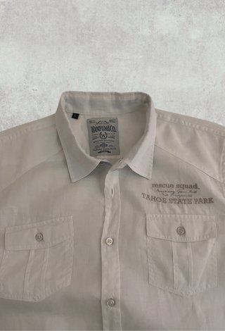 Camicia Wampum lino - Uomo L