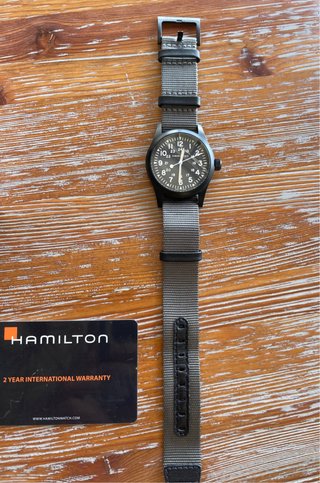 Reloj Hamilton Khaki Field Mecánico 38mm
