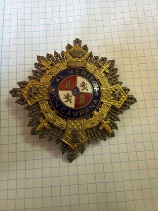 Medalla Militar Al Mérito en Campaña