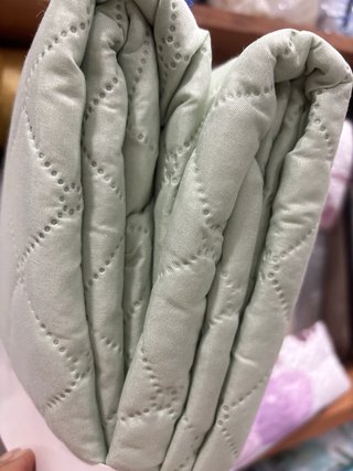 Colcha bouti verde cama 150