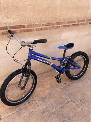 Bici Monty Trial Azul
