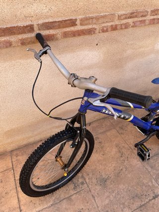 Bici Monty Trial Azul