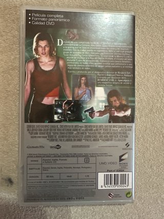 Resident Evil 2: Apocalipsis PSP UMD