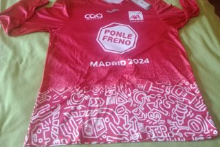 Camiseta Joma Manga Larga Roja