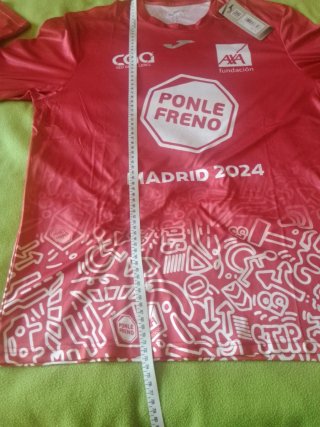 Camiseta Joma Manga Larga Roja