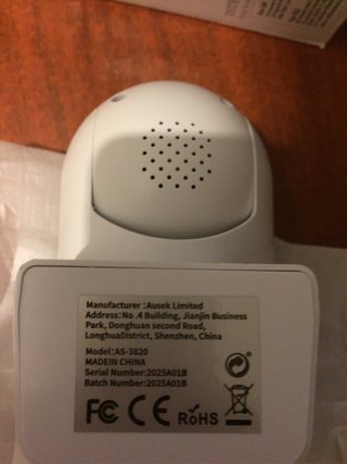 Cámara de seguridad WiFi