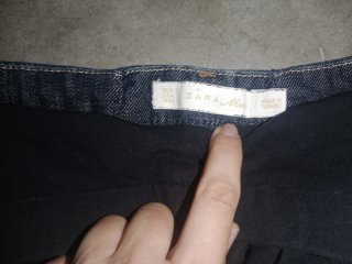 Pantalón premamá vaquero talla S