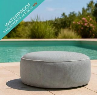 Pouf gonfiabile da esterno 55x25