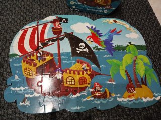 Puzzle Pirata 54 piezas Imaginarium