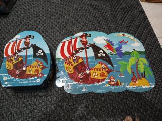 Puzzle Pirata 54 piezas Imaginarium