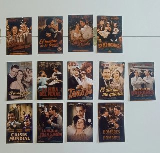 13 Afiches Cine Español 10x15