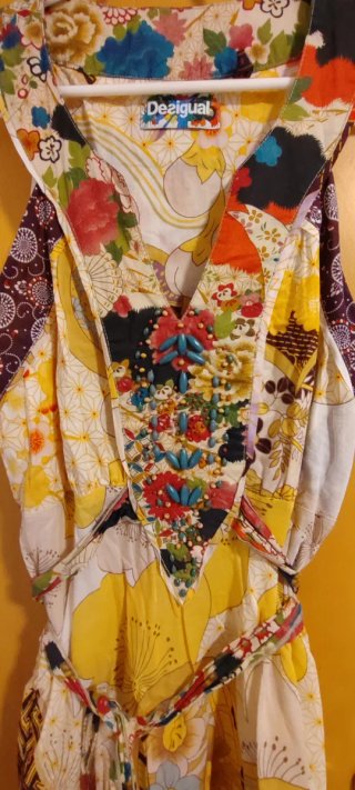 Vestido verano desigual talla 44