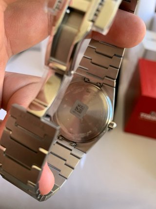 Tissot PRX Reloj Azul y Plateado