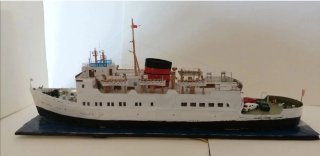 Mons Calpe Gibraltar Ferry Modelo Escala