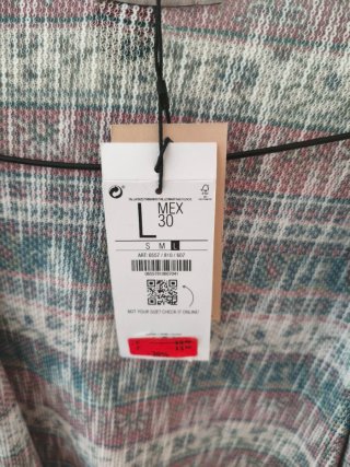 Chaqueta Bershka Verano Talla L