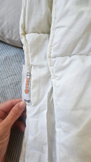 Edredón IKEA Stjarnbracka 240x220 Blanco