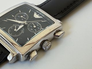 Reloj Emporio Armani Negro/Plata
