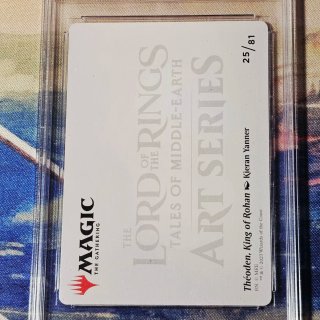 Magic The Gathering LOTR Art Series 25/81 Gradata
