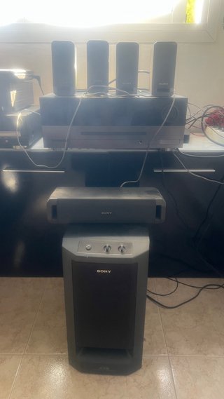 Equipo Sonido Sony TV Negro/Gris