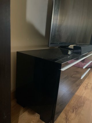 Mueble TV moderno negro