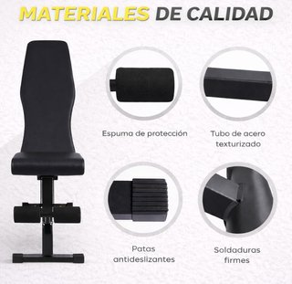 Banco de pesas plegable T-LOVENDO