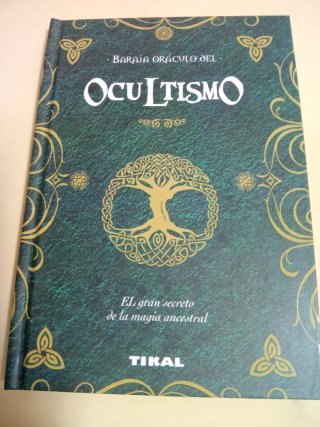 Oráculo Ocultismo Tikal con libro y cartas