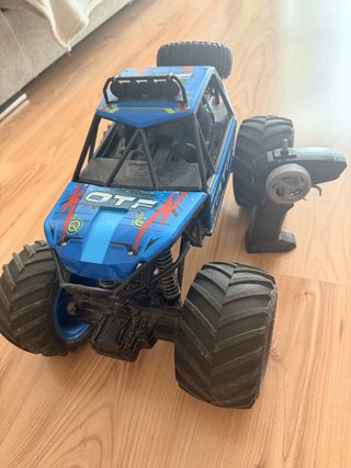 Coche RC Monster Truck Azul
